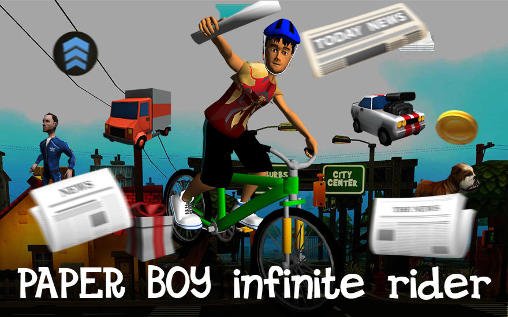 game pic for Paper boy: Infinite rider